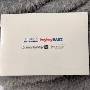 $200.00 gift card to bed bath beyond, overstock, etc